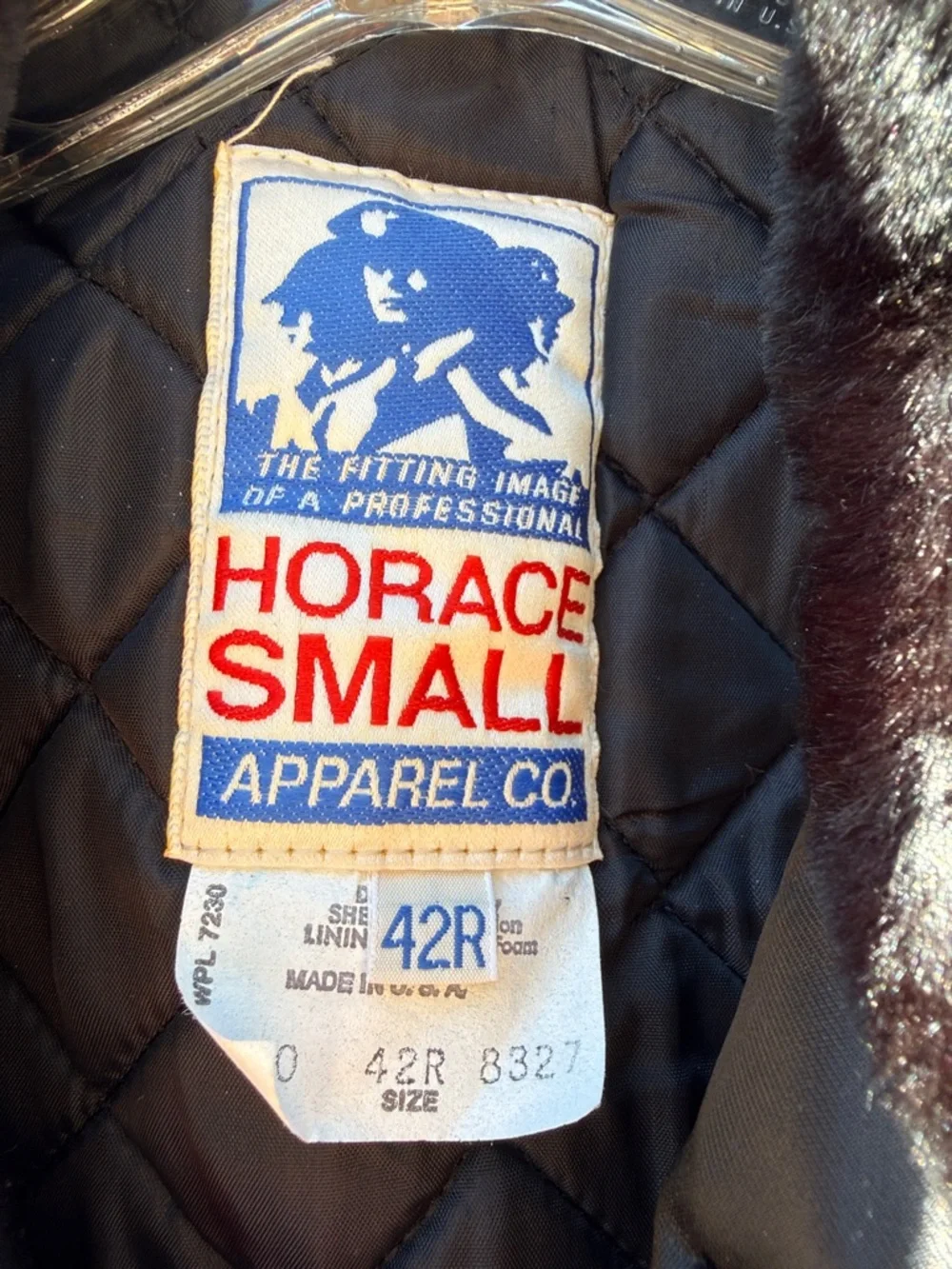 Vintage Horace Small Tuffy Jac Made in USA 42R
